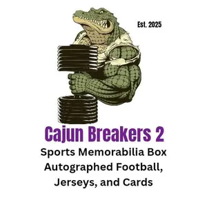 CajunBreakers 2 Sports Memorabilia Box P.Y.D