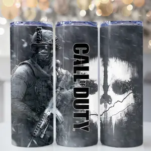 Call of Duty Black Ops 20oz Travel Tumbler with Leak-Proof Lid