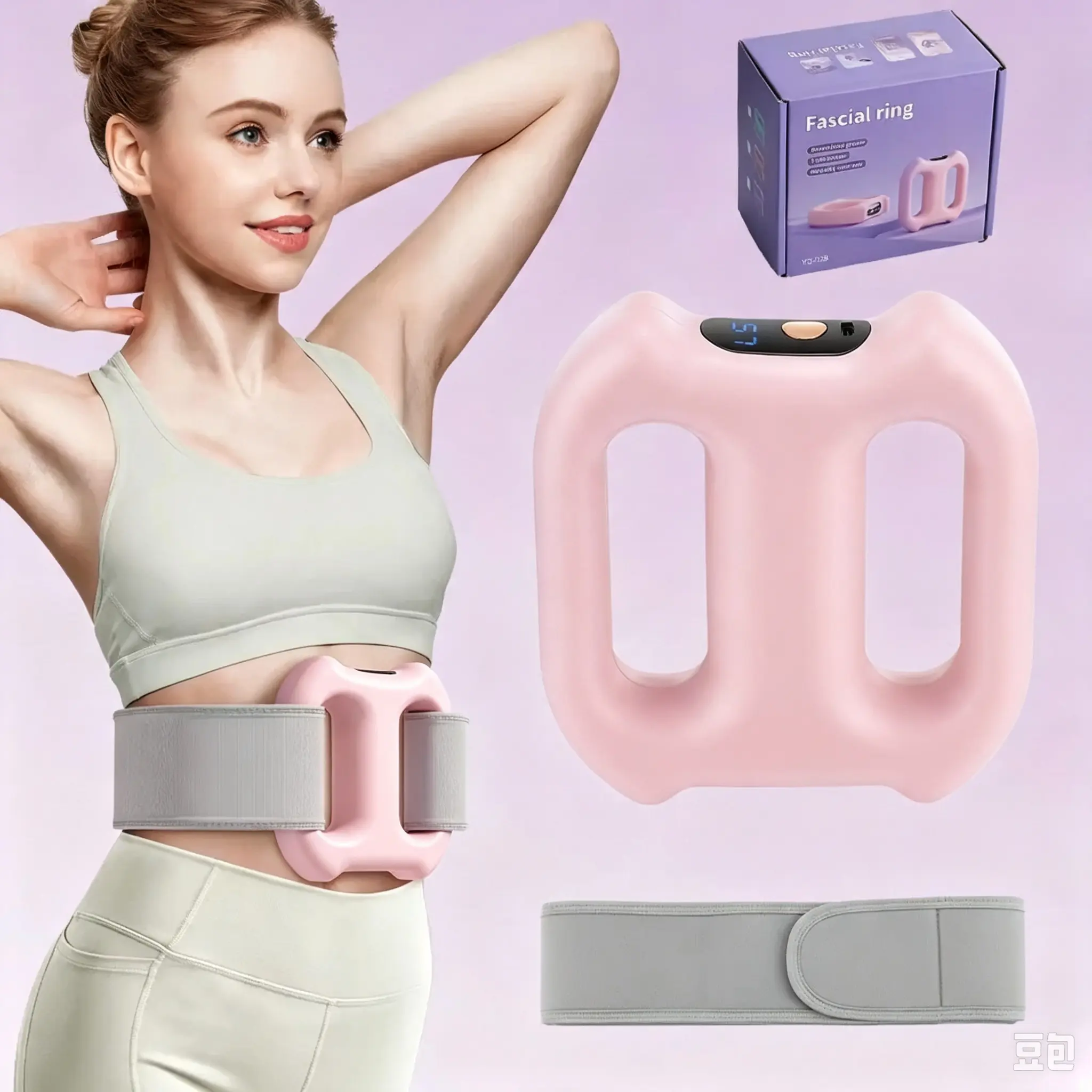 Portable Full-Body Muscle Massager – Adjustable Intensity and Speed with 15-Minute Auto Shut-Off, Designed for Waist and Back Muscle Recovery, Deep Muscle Relaxation and Daily Fitness Use, Ideal Gift for Parents#backtoschool