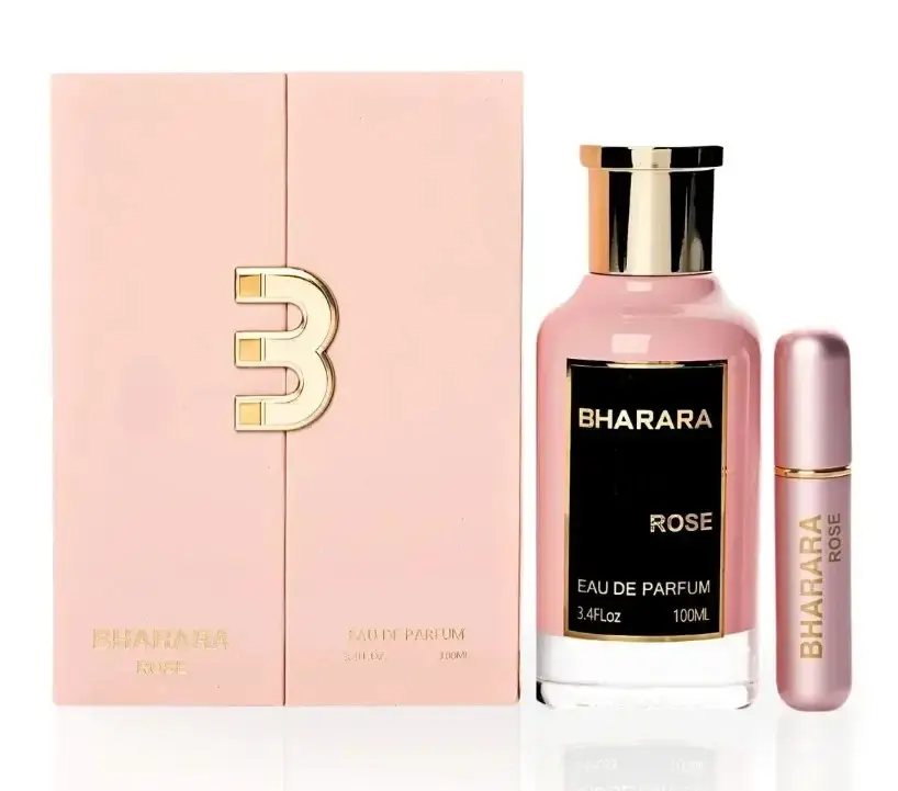 Bharara Rose EDP Spray 100ML (3.4 OZ) | A luxurious, long-lasting women’s fragrance with a mesmerizing floral blend for an elegant touch