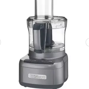 Cuisinart CFP-8BK Full-Size Food Processor, 8-Cup Capacity, Stainless Steel/Black Design, 120V, 350W