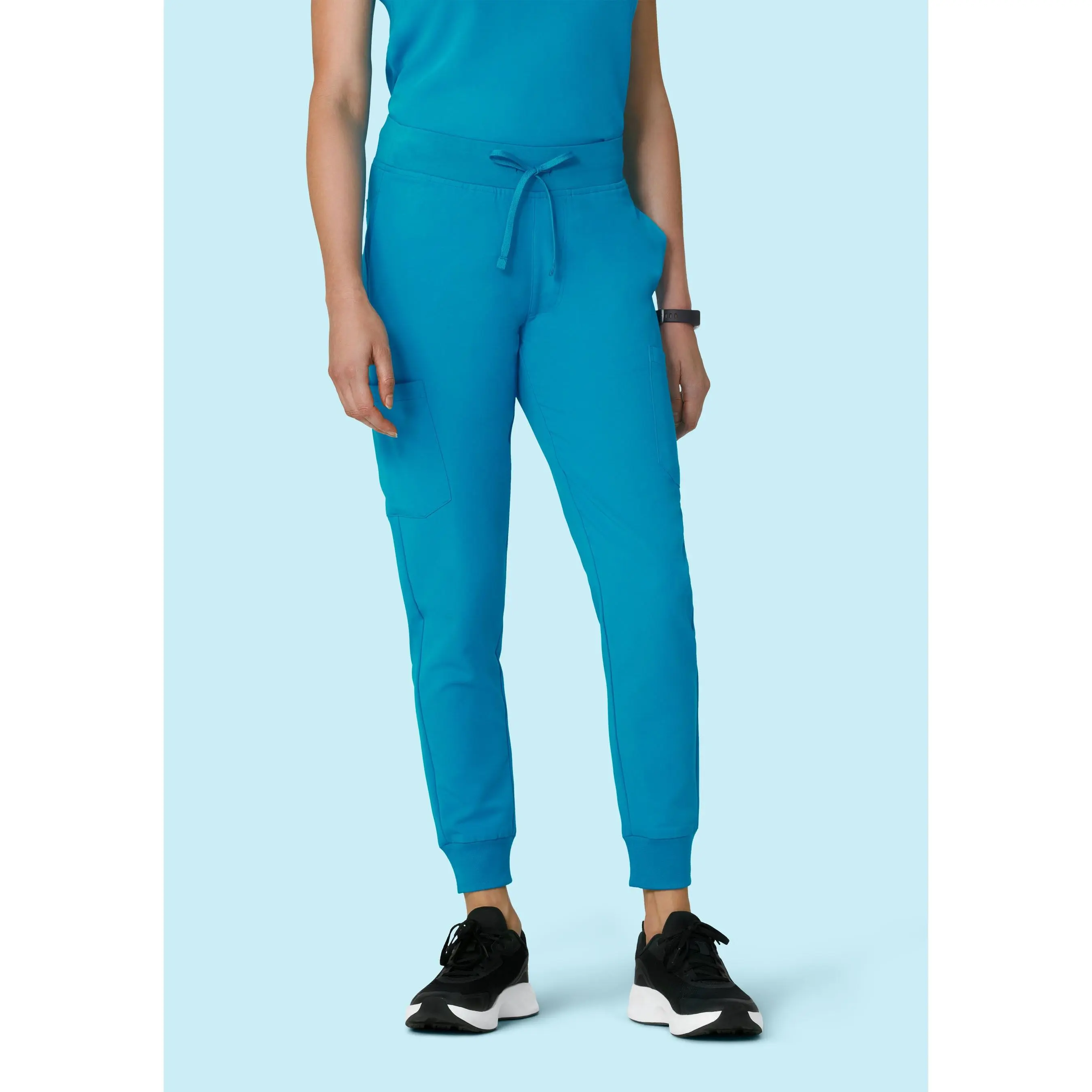 9 Pocket Joggers Azure