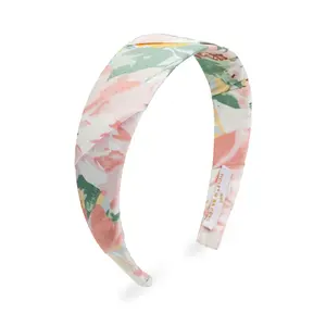 Violet & Broo ks Dahlia Prepp y Wide Floral H eadband