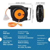 30FT - 16AWG/10A - Orange