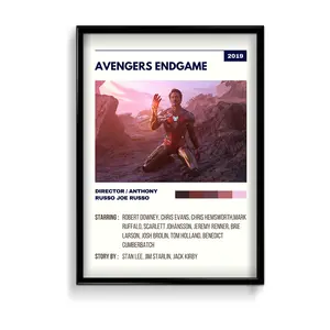 Avengers Endgame - Tony Stark Poster - POSTER NO FRAME