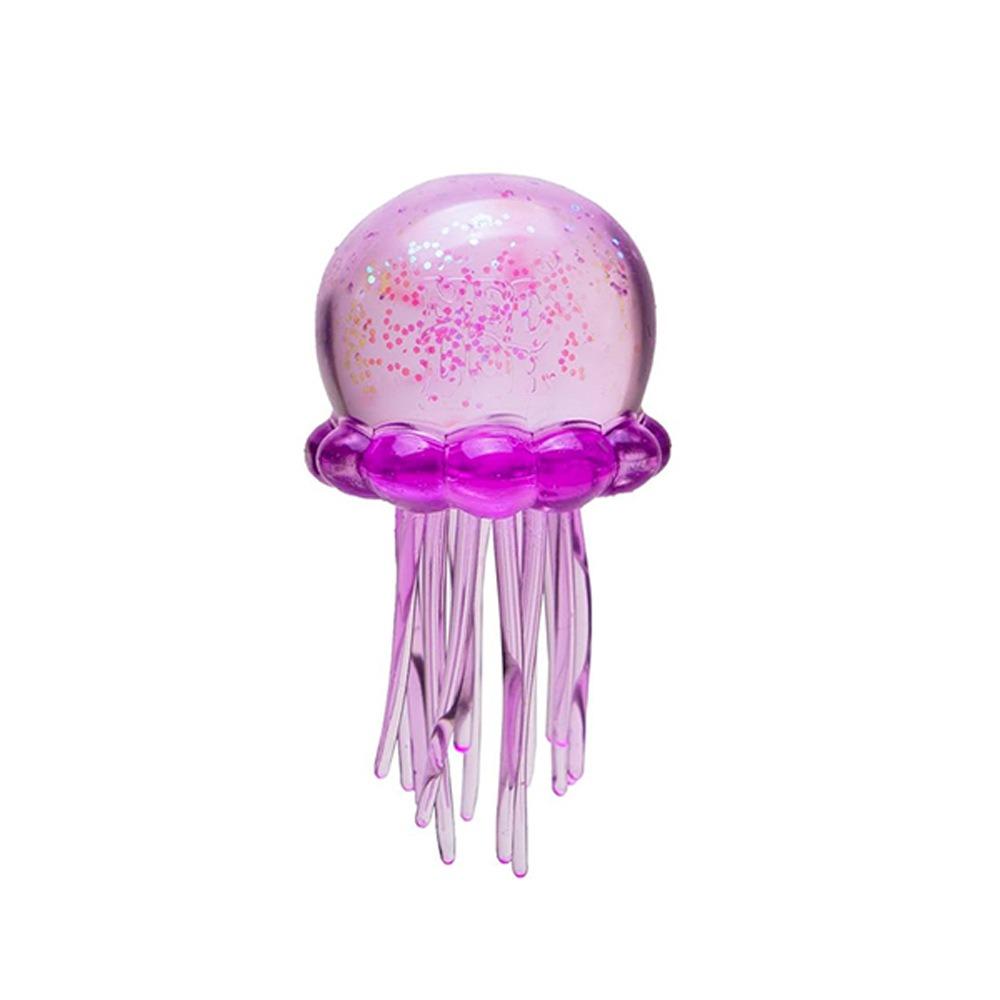 Jellyfish Design Squeeze Stress Ball, FidgetStress Ball, Ice Squeeze Cube-Drop MaltSugar Balls: Sensory Squishy Toys for Anxiety and Stress