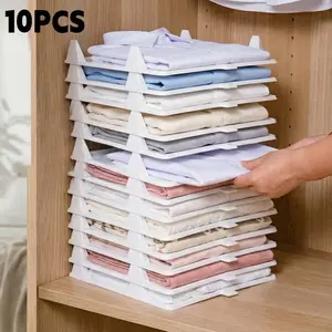 8th Gen Lazy Folding Clothes Board, Effortless T-Shirt and Shirt Folder, Home Closet Organizer, Space-Saving Design, Closet Organization