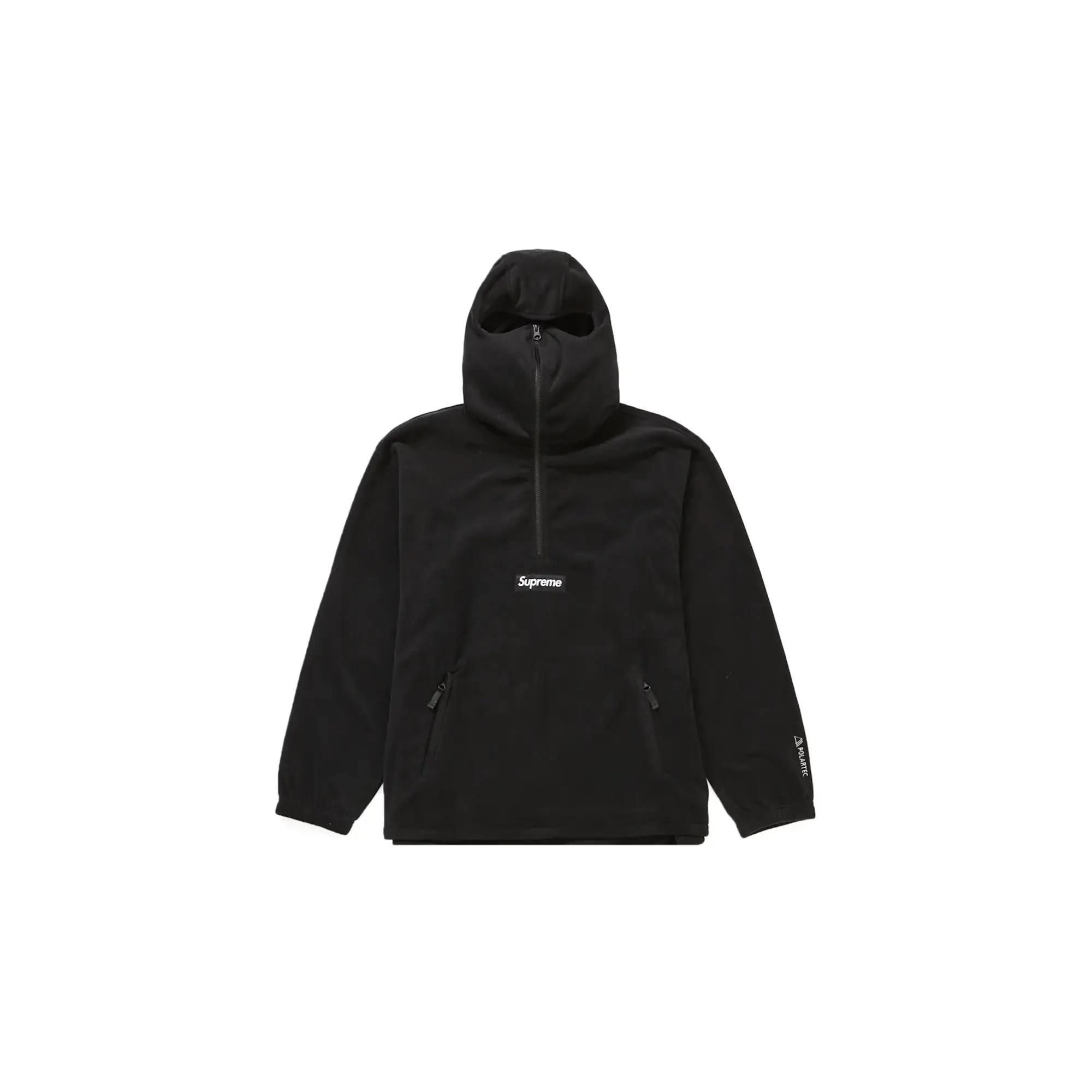 Polartec Face Mask Half Zip Hoodie "FW25 - Black" SU26764