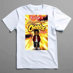 Keeco’s flaming hot Cheetos t shirt White