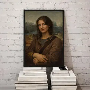 Maggie Mona Lisa Poster, Meme Maggie Mona Lisa Movie Poster