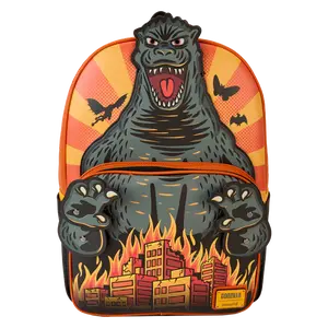 Godzilla Burning City Cosplay Full-Size Backpack