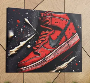 Sneaker Poster, Graffiti Shoes Wall Art, Shoe Hype Sneaker Art, Gift, Trendy Wall Decor