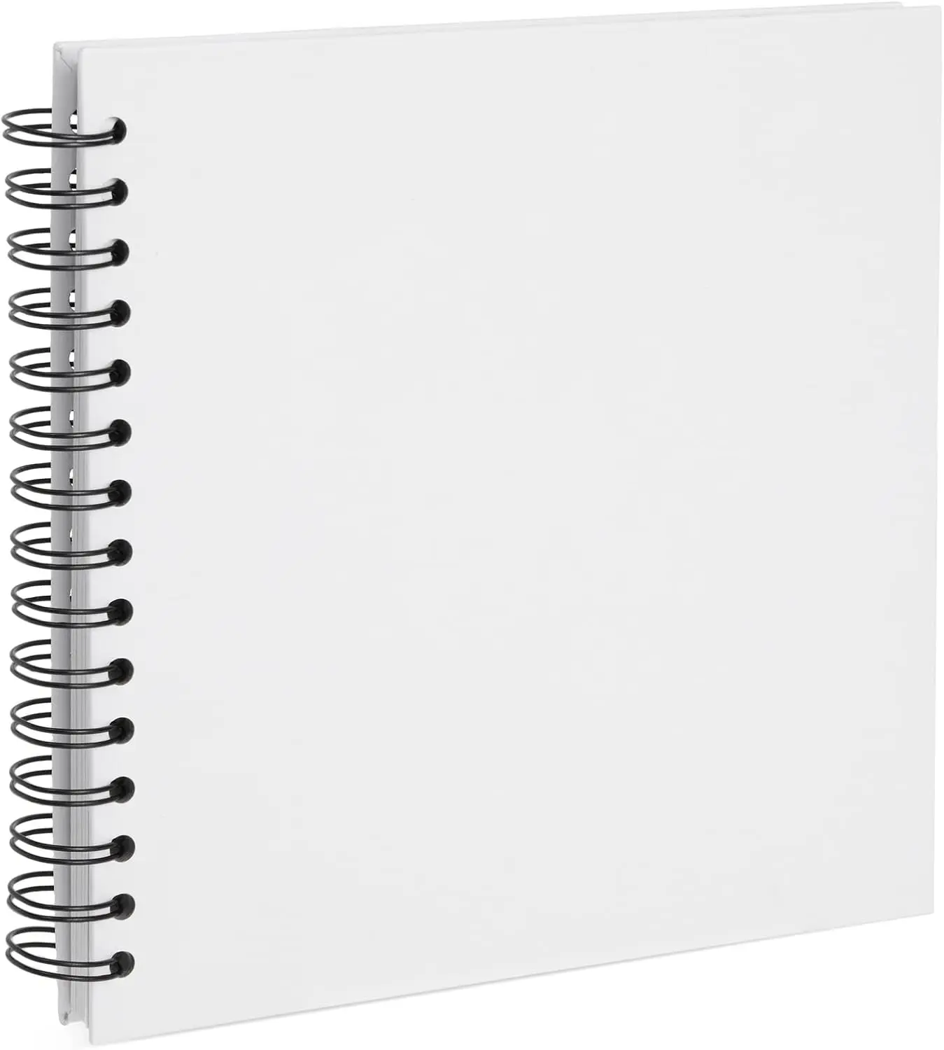 8 x 8 Inch Scrapbook Photo Album with 200gsm Paper & 360-degree Rotation, 40 Sheets for Bridal Events, Family Memories, Bookshelves Storage