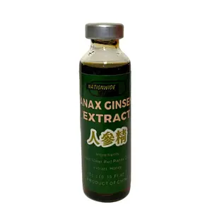 Premium Panax Ginseng Root Extract Extra Strength 0.33 FL Oz (Pack of 30) Blood Flow Supplements Clean Fitness Supplement Essential Aminos Edible
