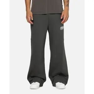 Carre Off Grid Panelled Trackpants Dark Grey