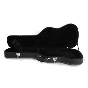 Black Microgroove Electric Guitar Hard Case | Heavy-Duty Protection for Standard GST/GTL Models