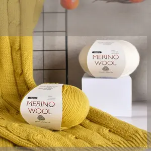 1pc Pure Wool Yarn Ball, Essential DIY Handcrafts for Spring Autumn Winter, Perfect Gift for Family Friends, Ideal for Sweaters Hats Scarves Accessories