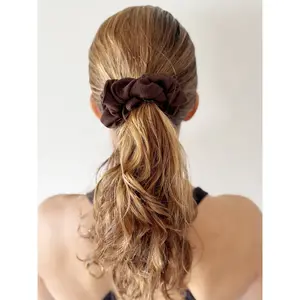 Scrunchie, Ribbed Espresso