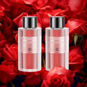 2 Packs Essential Oil Refill for Smart Car Air Freshener, 3.5OZ Car Diffuser Refill, Aromatherapy Perfume Refill Can be Used for 4-8 Months, Made with Natural Plant Extracts, Rose