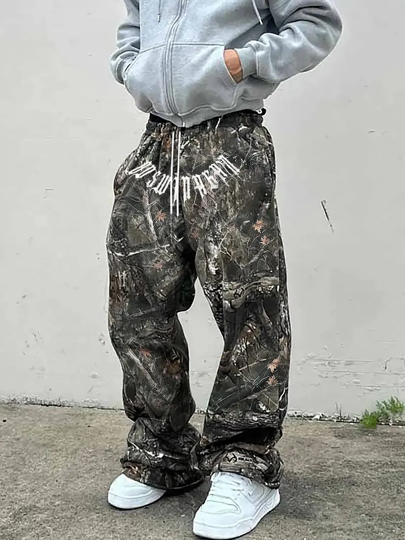 archive camo sweatpants - TikTok Shop