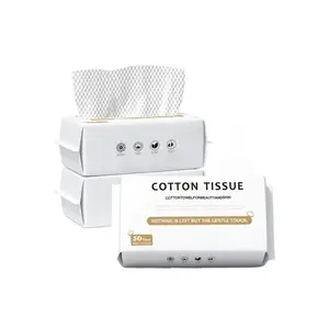 Disposable Face Towels, Sensitive Skin Unscented Cleansing Wipes, Super Soft Thick Facial Towels, Dry Wet Gentle Makeup Remover