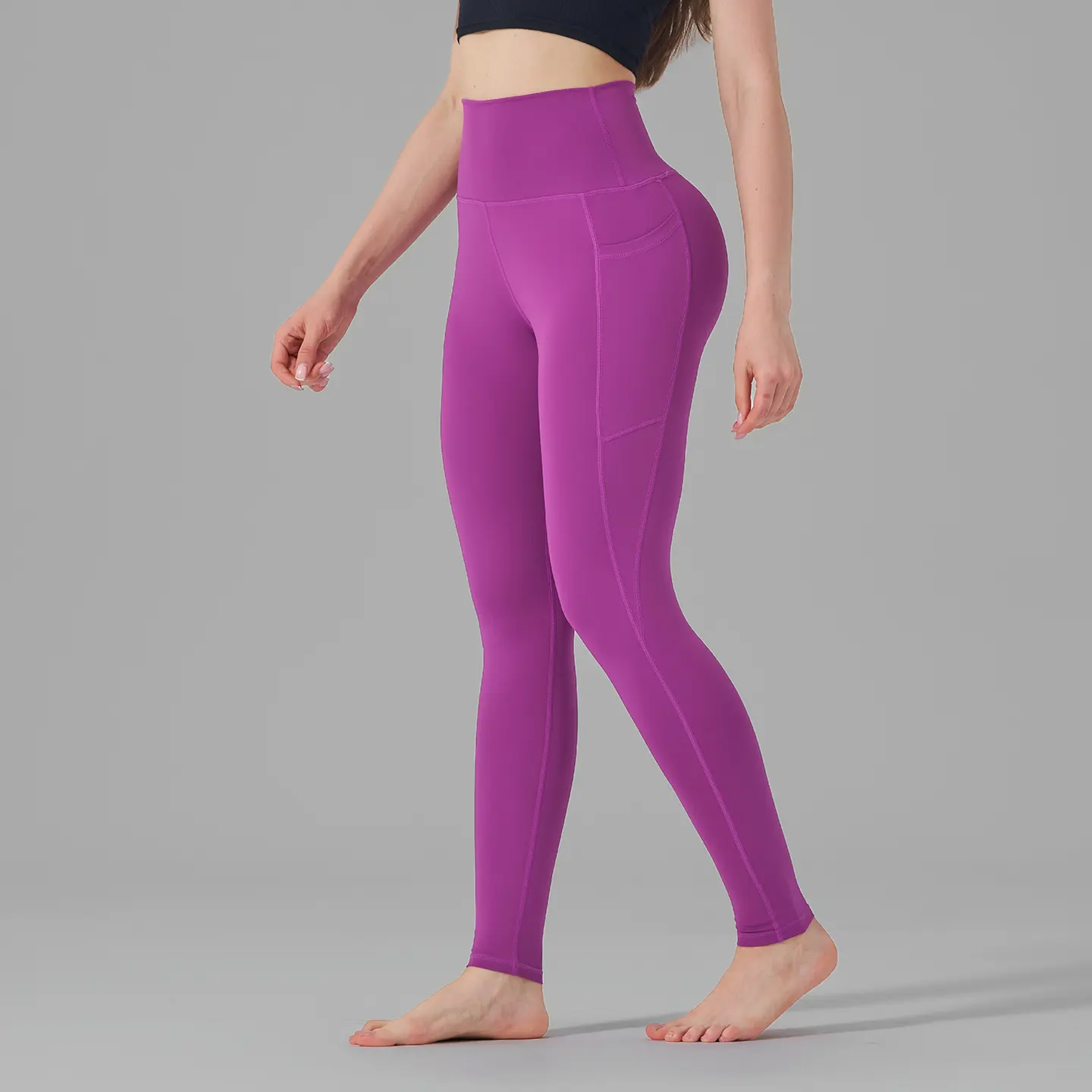 Mardi Gras-Leggings Pocket