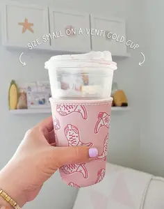 Western Cowgirl Boots Coffee Sleeve Lightweight