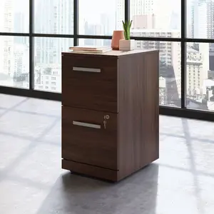 Sauder Affirm Mobile File Cabinet 2-Drawer with Locking Drawers for Letter & European Files Compact Design with Hidden Casters for Easy Repositioning