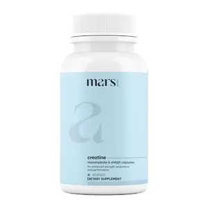 Mars Micronized Creatine Monohydrate Caps Healthcare Supplement Edible Capsules