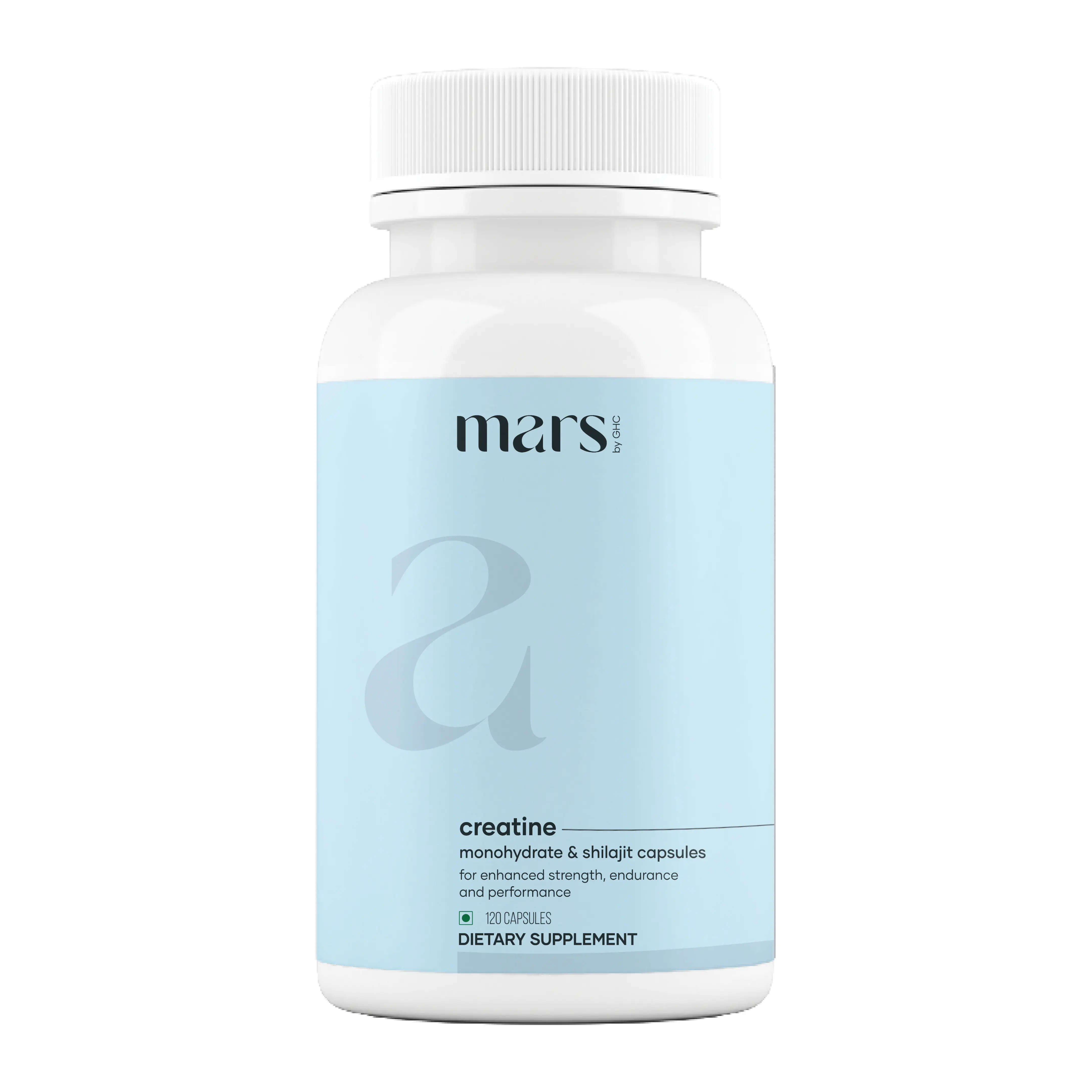 Mars Micronized Creatine Monohydrate Caps Healthcare Supplement Edible Capsules