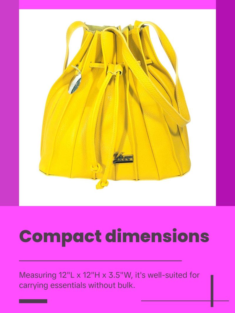 YBY Bella Bag - Signature Pink Pebble Leather Bag with Adjustable Strap & Zippered Pouch - Elegant & Versatile Boston Bag Made in Italy