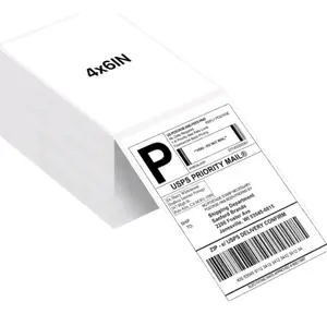 4x6 Direct Thermal Shipping Labels (240PCS) - Strong Adhesive Labels for Shipping, Barcode Printing with Direct Thermal Printers