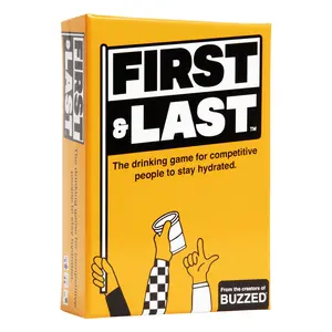 First & Last - Adult Drinking Card Game | 250 Cards for Bachelor & Bachelorette Parties First & Last - Adult Drinking Card Game | 250 Cards for Bachelor & Bachelorette Parties
