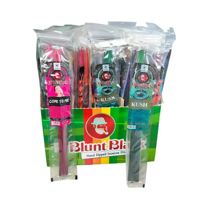 Hand-Dipped Incense Sticks (Blunt Black)
