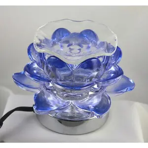 Blue Flower Electric Oil Burner/Night Light Blue Flower Electric Oil Burner/Night Light
