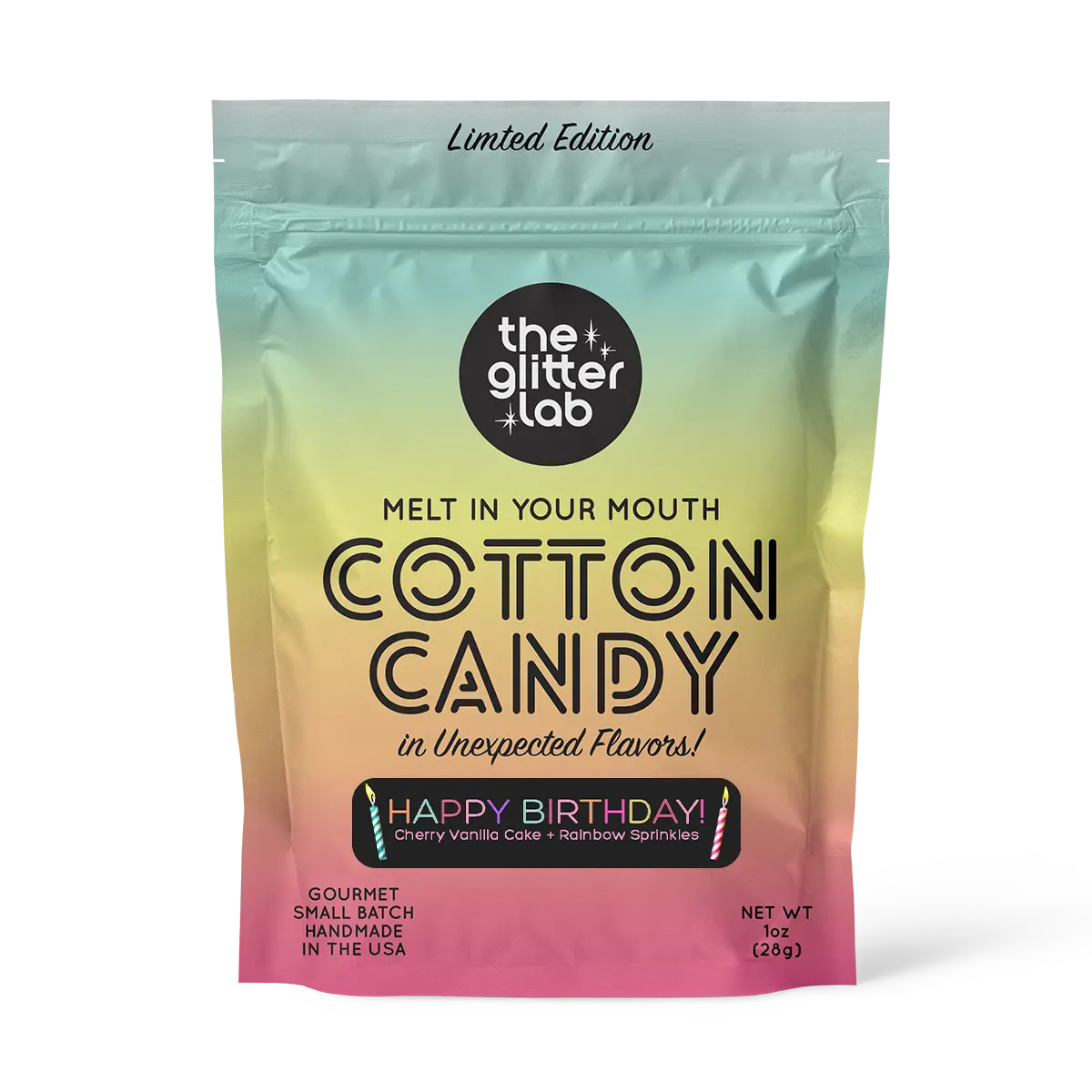 Happy Birthday Cotton Candy