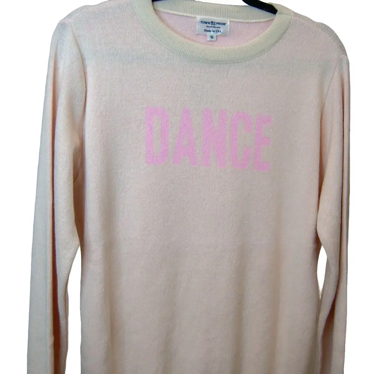 Women's Classic Crewneck Sweater with 'Dance' - Womenswear, Knitwear