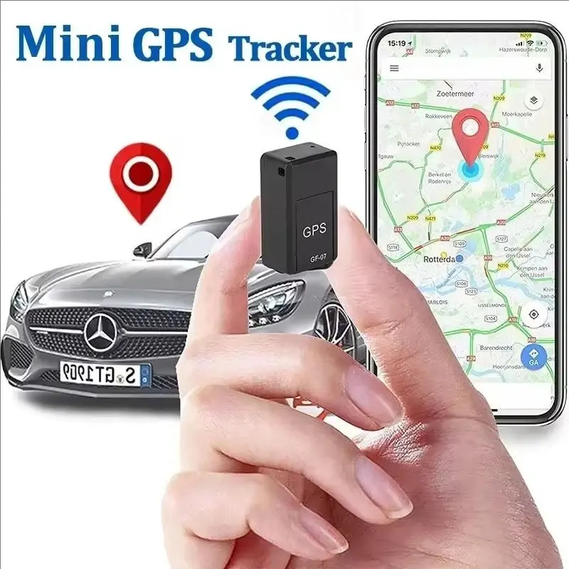 Mini GF-07 Car GPS Tracker, Real-Time Tracking for Kids, Pets, Cars, Gsm/gprs/GPS, Anti-Theft, Lost Prevention, Sim Message Locator
