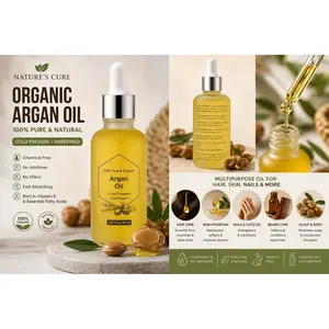 100% Pure & Organic Argan Oil
