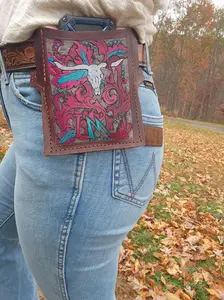 Custom made belt phone holster/ belt bag