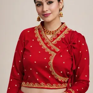 Boutique  Chaubandi blouse for saree Womenswear Elegant