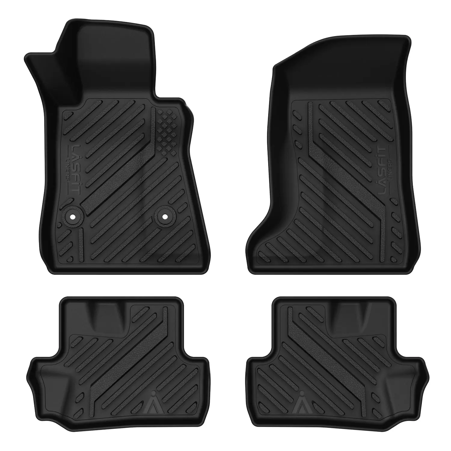 Lasfit Car Floor Mats - Deep-Tread Car Accessories for 2016-2024 Chevrolet Camaro