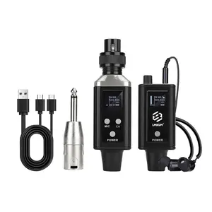 LMBGM A9 UHF Mono Wireless in-Ear Monitor Pro System Transmitter and Beltpack Receiver for Studio, Band Rehearsal and Live Performance