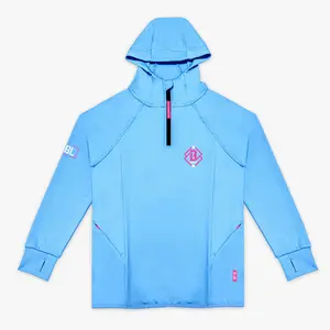 Diamond Tech Youth Scuba Hoodie - Black/White