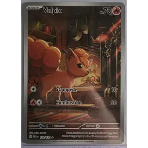 Vulpix 138/132 Illustration Rare – Mega Evolution Pokémon Card