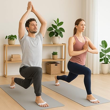 Toe Separators for Toes – Gel Toe Spacers for Bunion Relief, Overlapping Toes, Hammer Toe, and Toe Alignment – Soft Silicone Toe Stretchers for Men & Women – Washable & Reusable (1 Pair) Toe Separators for Toes – Gel Toe Spacers for Bunion Relief, Overlapping Toes, Hammer Toe, and Toe Alignment – Soft Silicone Toe Stretchers for Men & Women – Washable & Reusable (1 Pair)