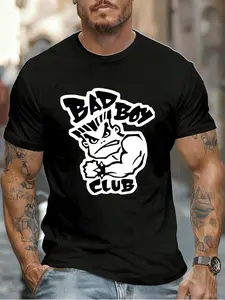 BAD BRAINS 2026 New Arrival Black/White Tee fashion heavyweight Hot Sale vintage Printed Graphic funny Crewneck Printed T-shirt Casual，Tee for Daily Wear Outings & Leisure