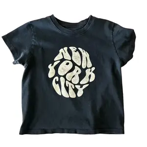 NEW YORK CITY vintage Baby Tee ,Y2k Tops, Woman Clothes Women's  Girl Baby Tee,Womenswear Tops, Summer Outfit, Girl Baby Tee, Gift For Her, Outfits