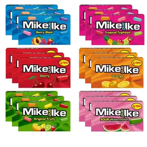 Mike Ike Chewy Candy Variety Pack, Assorted Flavors Mini Box 0.78 Ounce (Pack of 18) Kosher