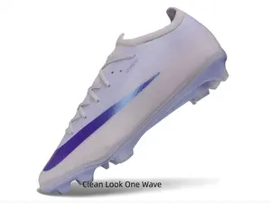 Low-cut speed soccer cleats with sleek aerodynamic upper and firm-ground stud outsole for explosive pace